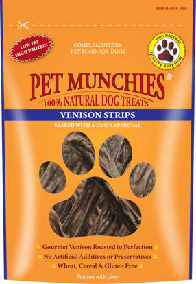 Picture of PET MUNCHIES DOG VENISON STRIP