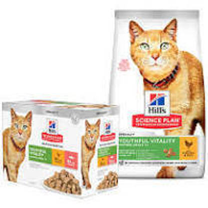 Picture of Hills Feline Youthful 7+ Chicken 6x300g