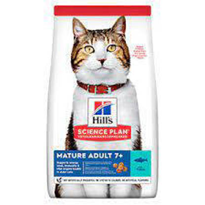 Picture of Hills Feline Mature Cat 7+ Tuna 10kg